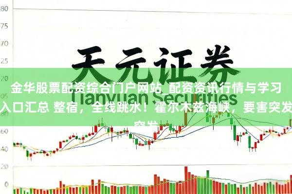 金华股票配资综合门户网站_配资资讯行情与学习入口汇总 整宿，全线跳水！霍尔木兹海峡，要害突发