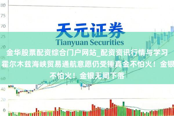 金华股票配资综合门户网站_配资资讯行情与学习入口汇总 霍尔木兹海峡贸易通航意愿仍受锤真金不怕火！金银无间下落